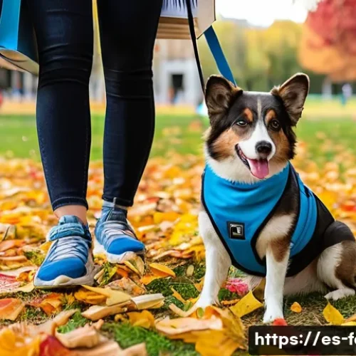 유기견 입양 축제 일정 - A vibrant outdoor dog adoption festival in Madrid, Spain, during autumn 2024, featuring diverse dogs...